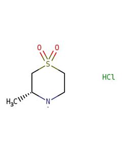 Astatech (R)-3-METHYL-THIOMORPHOLINE 1,1-DIOXIDE HCL; 1G; Purity 95%; MDL-MFCD31719041